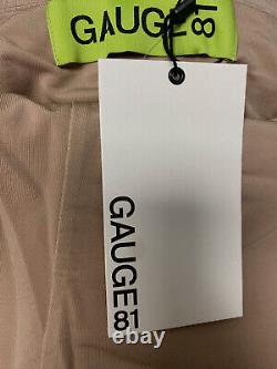 Robe mini beige à une épaule pour femmes de la marque Gauge 81, taille S, à 320$.