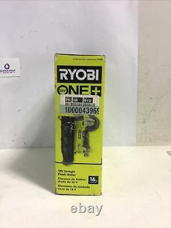 Ryobi 18-volt One+ 16-gauge Cordless Direct Finition Nailer Boîte Ouverte
