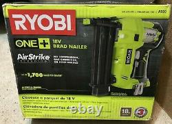 Ryobi 18-volt One+ Airstrike Sans Fil 18-gauge Brad Nailer Avec Clip (outil Seulement)