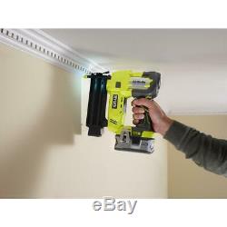 Ryobi 18-volt One + Sans Fil Airstrike 18 Gauge Cloueuse (outil Seule) Qualité