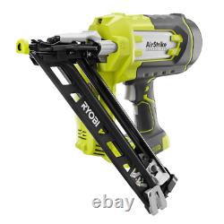 Ryobi Finition Nailer One+ 18v Lithium-ion Airstrike Angle 15-gauge (outil Seulement)
