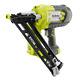 Ryobi Finition Nailer One+ 18v Lithium-ion Airstrike Angle 15-gauge (outil Seulement)