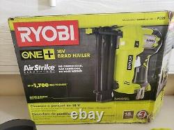 Ryobi P320 18-gauge Cordless Brad Nailer 18-volt One+ Airstrike Batterie &charger