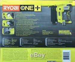 Ryobi P320 18v 18-volt One + Airstrike 18 Gauge Sans Fil Cloueuse (sans Outil Uniquement)