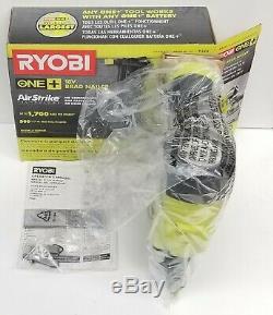 Ryobi P320 Airstrike 18 Volt One + Outil De Clouage Brad Sans Fil 18 Gauge De Li-on