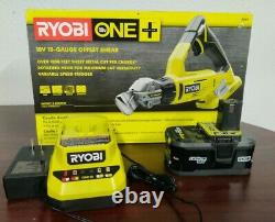 Ryobi P591 18 Volt One+ 18-gauge Décollage Avec Batterie Et Chargeur 4ah