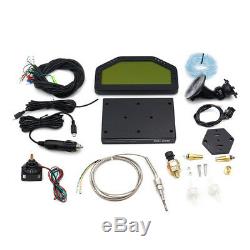 Tableau De Bord De Voiture Rallye Écran LCD Gauge Dash Race Display Bluetooth Kit Full Sensor