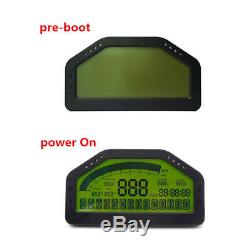 Tableau De Bord De Voiture Rallye Écran LCD Gauge Dash Race Display Bluetooth Kit Full Sensor