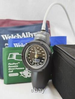 Tensiomètre anéroïde à main Durashock Welch Allyn DS58-MC avec manomètre à plusieurs brassards - NIB