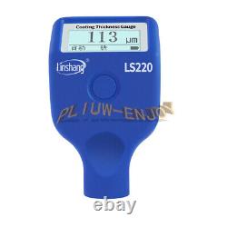 Un Ls220 Peinture Thickness Meter Fe / Nfe Coating Thickness Gauge Nouveau