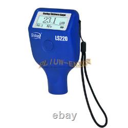 Un Ls220 Peinture Thickness Meter Fe / Nfe Coating Thickness Gauge Nouveau