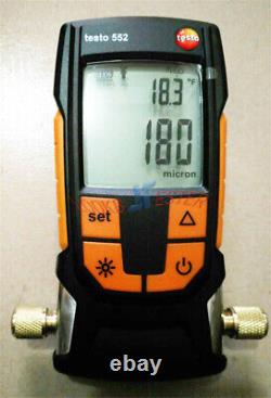 Un nouvel instrument de mesure numérique de pression de vide Testo 552